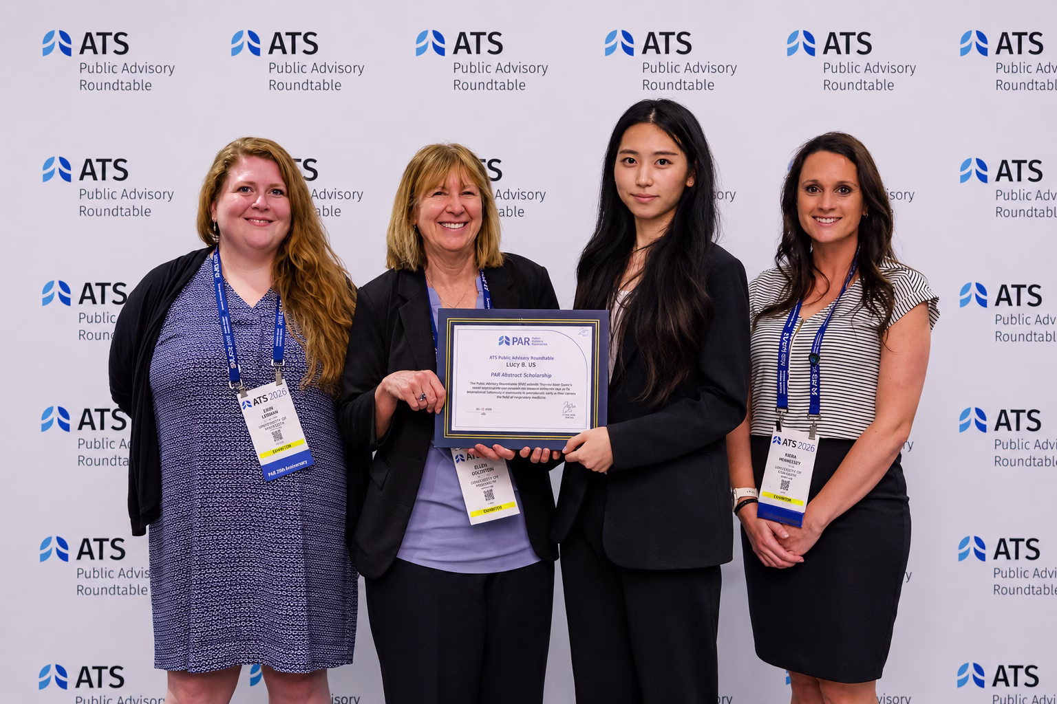 Celebrating Our 2026 ATS PAR Abstract Scholarship Recipients